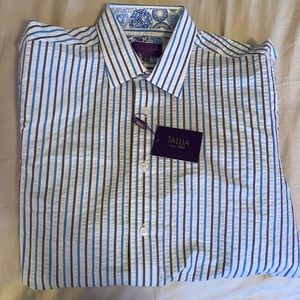 Medium striped Tallia button down
